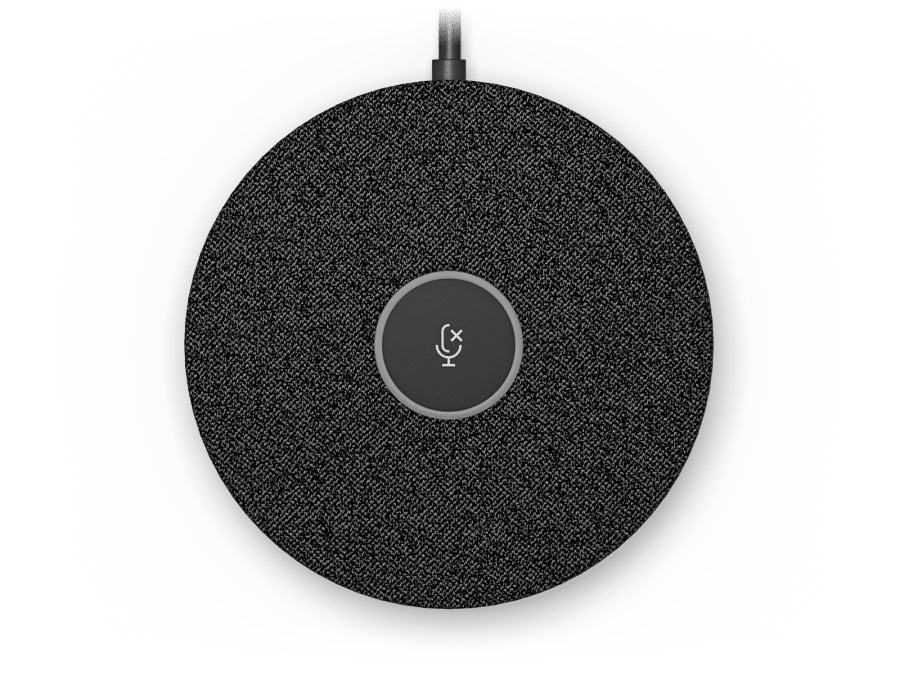 Logitech Rally Mic Pod - BLACK - USB - N/A - WW photo 2