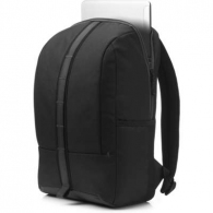 15.6" NB Backpack - HP Commuter Laptop Backpack (Black), Laptop and Tablet Compartment, Exterior Water Bottle Pockets, Water-Resistant, Reflective Accent. thumbnav 1