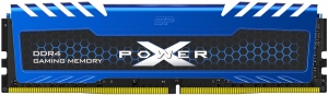 8GB DDR4-2666 Silicon Power XPOWER Turbine DDR4 Gaming UDIMM, PC21300, CL16, 1Gx8, 1.2V, Intel® XMP, Blue Aluminium Heatsink thumbnav 1