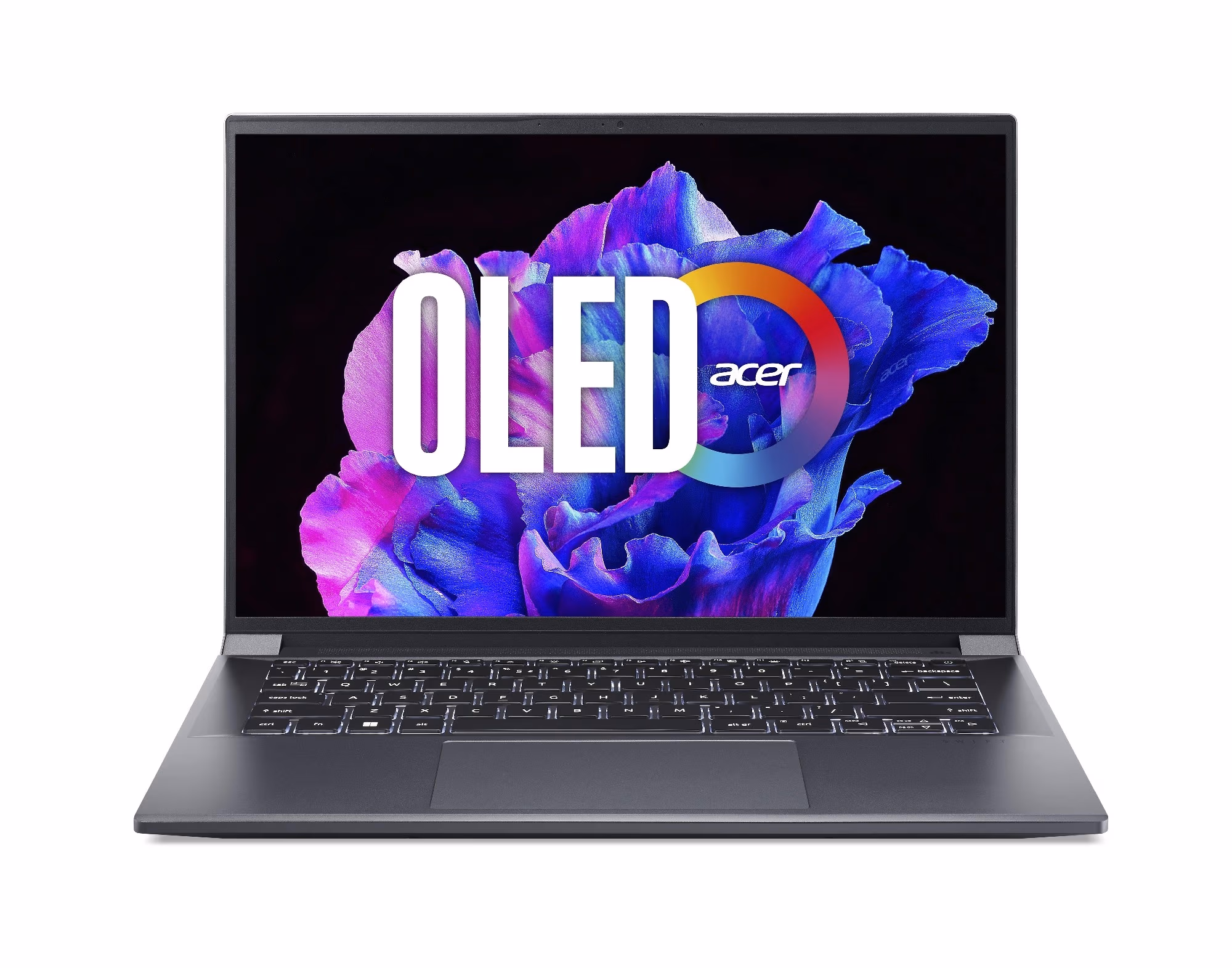 ACER Swift X 14 Steel Gray (NX.KEVEU.003), 14.5" OLED 2.8K (2880x1800), DCI-P3 100%, 400nits,120Hz (Intel Core i7-13700H 14xCore, 3.7-5.0GHz, 32GB (onboard) LPDDR5 RAM, 1TB PCIe SSD, GeForce RTX 4050 6GB GDDR6, WiFi6E/BT 5.1, FPS, RGB BK, 76Wh 4cell, 1080 