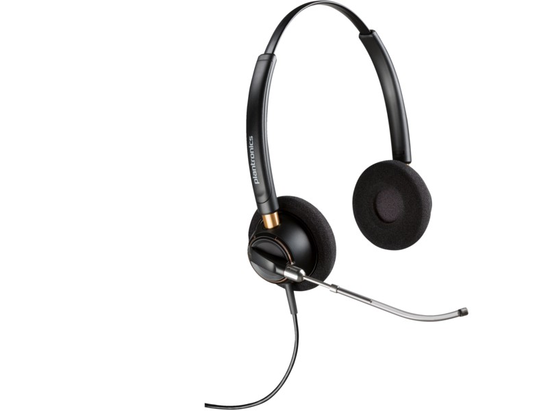 Casti Binaurale Poly EncorePro 520V/ Black photo 1 Casti Binaurale Poly EncorePro 520V/ Black photo 1