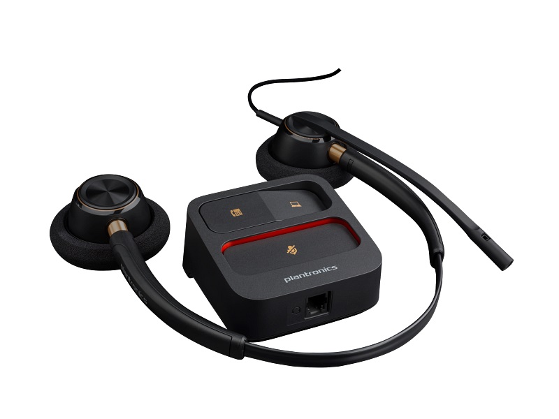 Casti Binaurale Poly EncorePro 520V/  Black photo 3
