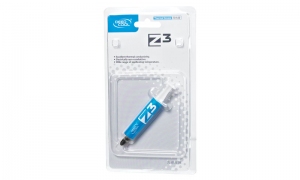 Thermal Paste  DEEPCOOL ”Z3”, Silver Tim Thermal Paste, 1.5g, Operation Temperature: -50°C~220° C, Thermal Conductivity: >3.5W/m.K, Silver gray thumbnav 2