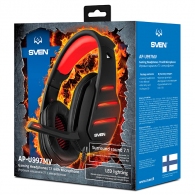 Casti SVEN AP-U997MV, Black/Red thumbnav 1