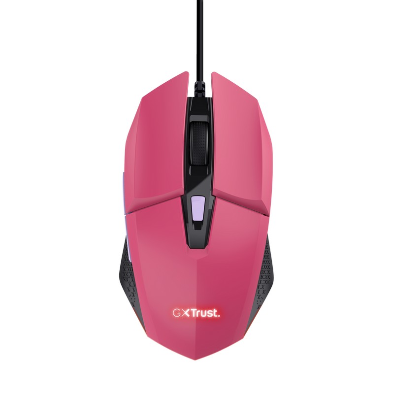 Игровая мышь Trust GXT 109P FELOX, USB, Pink photo 1