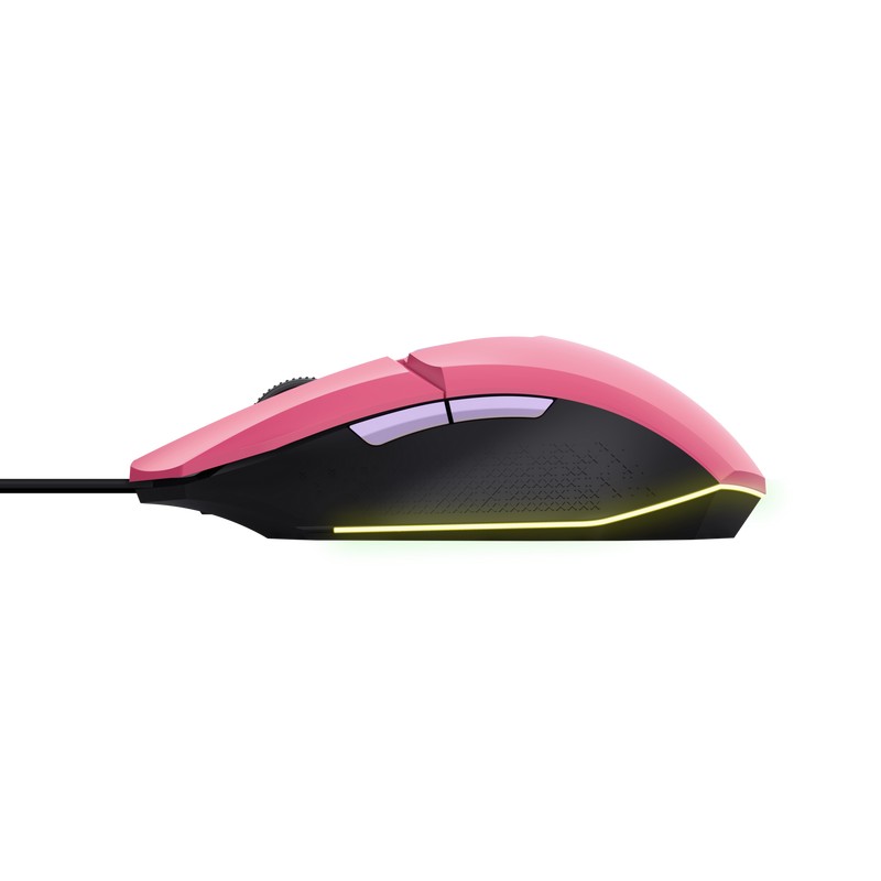 Игровая мышь Trust GXT 109P FELOX, USB, Pink photo 5