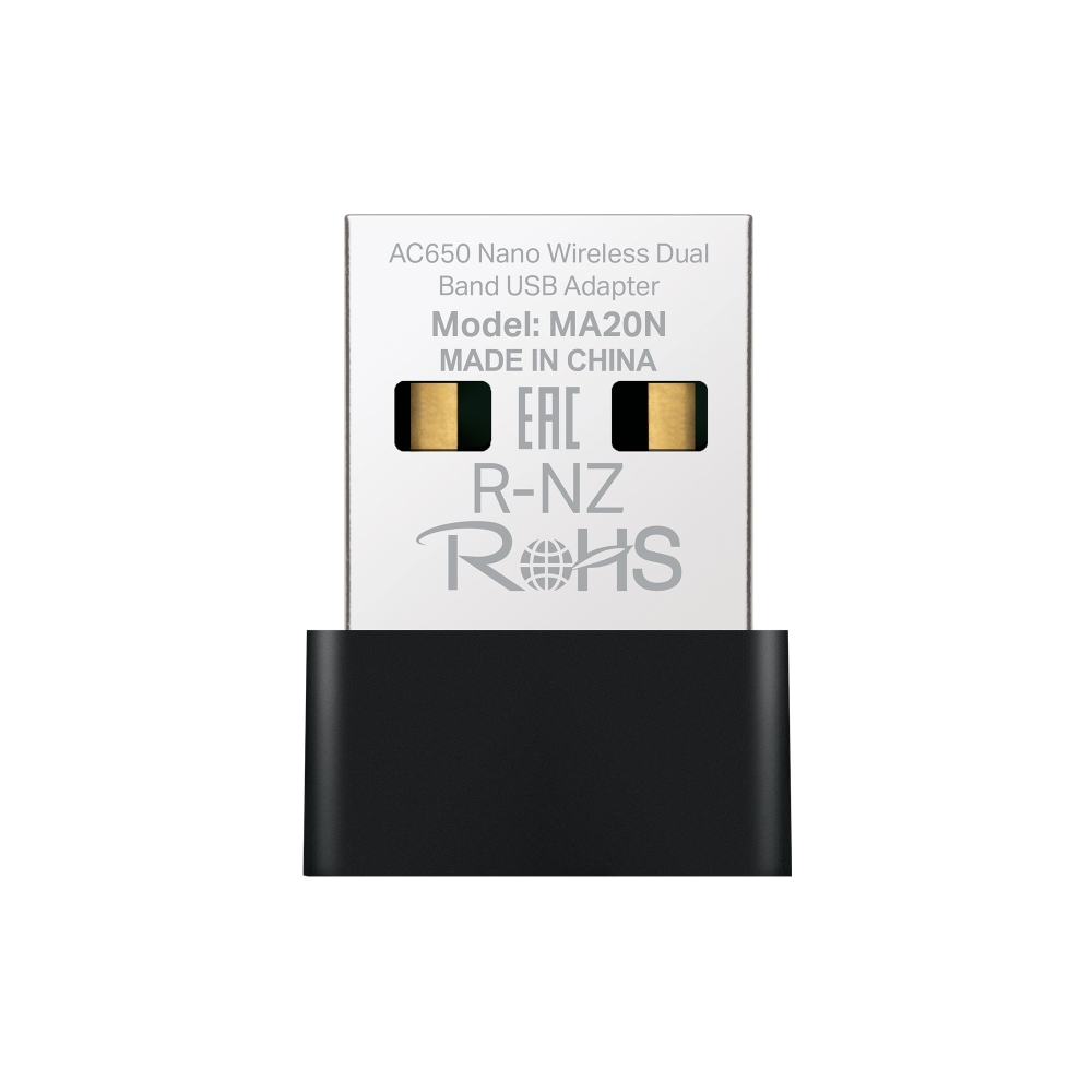 USB 2.0 / Wi-Fi 5 Adapter / MERCUSYS MA20N /  Dual Band AC650 photo 1