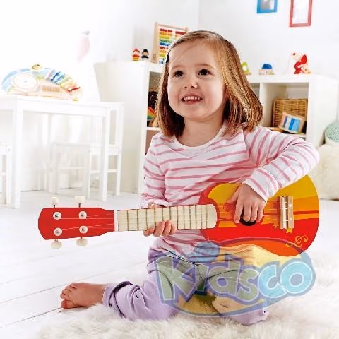 Hape E0316A Ukulele,Red 