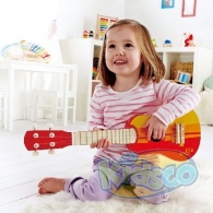 Hape E0316A Ukulele,Red thumbnav 1