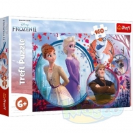Trefl 15374 Puzzle 160 Sister Adventure Frozen 2 thumbnav 1