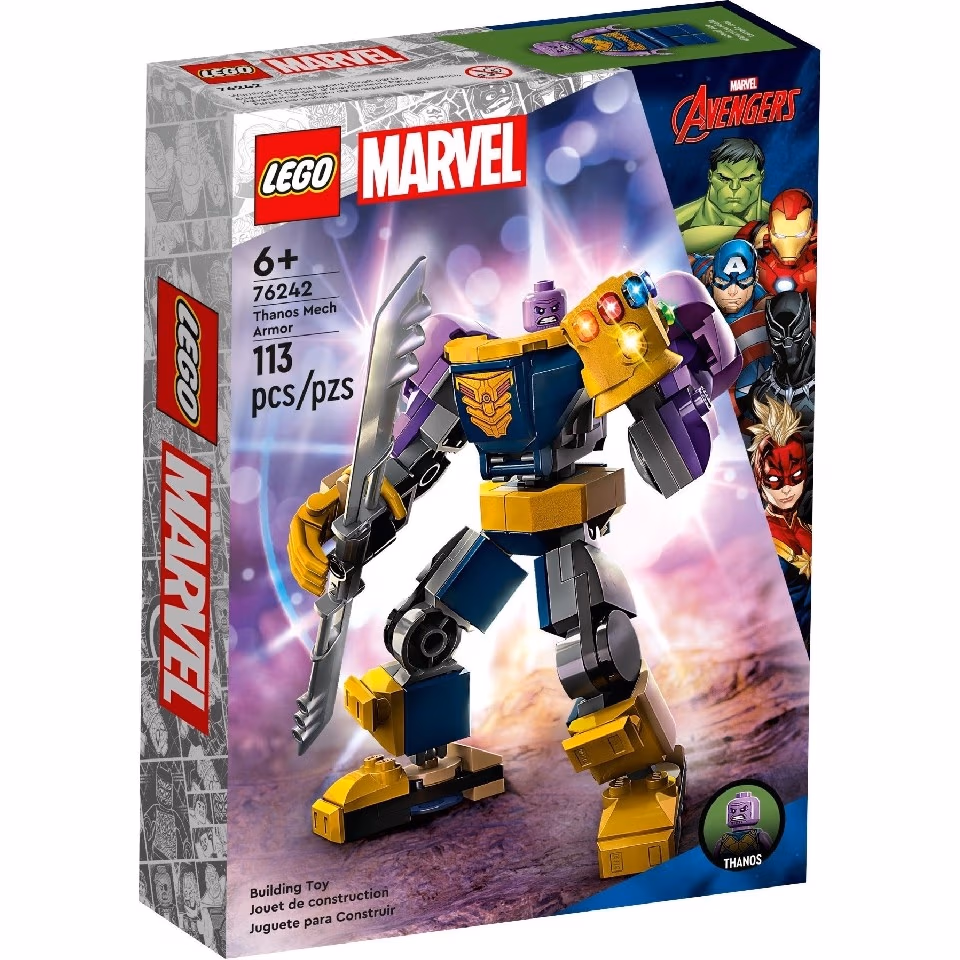 Lego Marvel 76242 Броня Таноса: робот