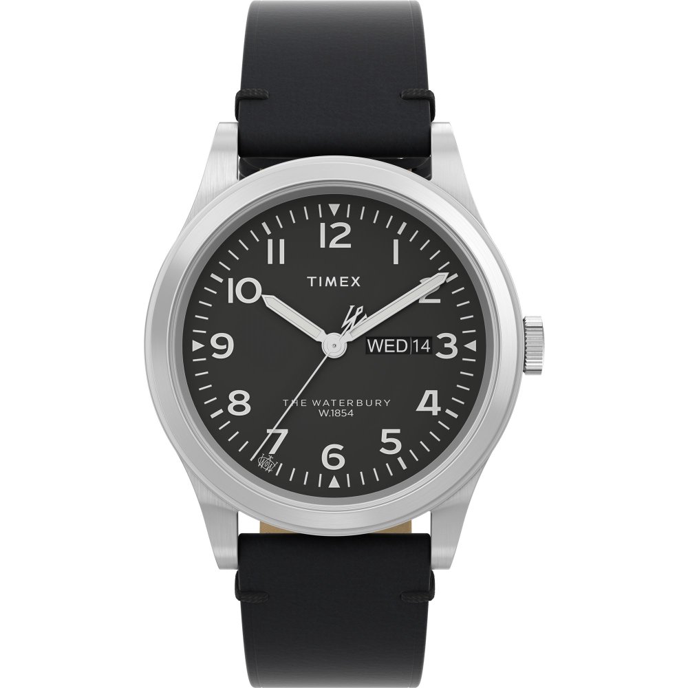 Waterbury Traditional Day Date 39mm Stainless Steel Bracelet Watch TW2W14700 photo 1