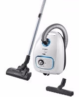 Пылесос с мешком Bosch BGLS4SIL1, 3.0 л  и более, 700 Вт, 66 дБ, Белый/беж
