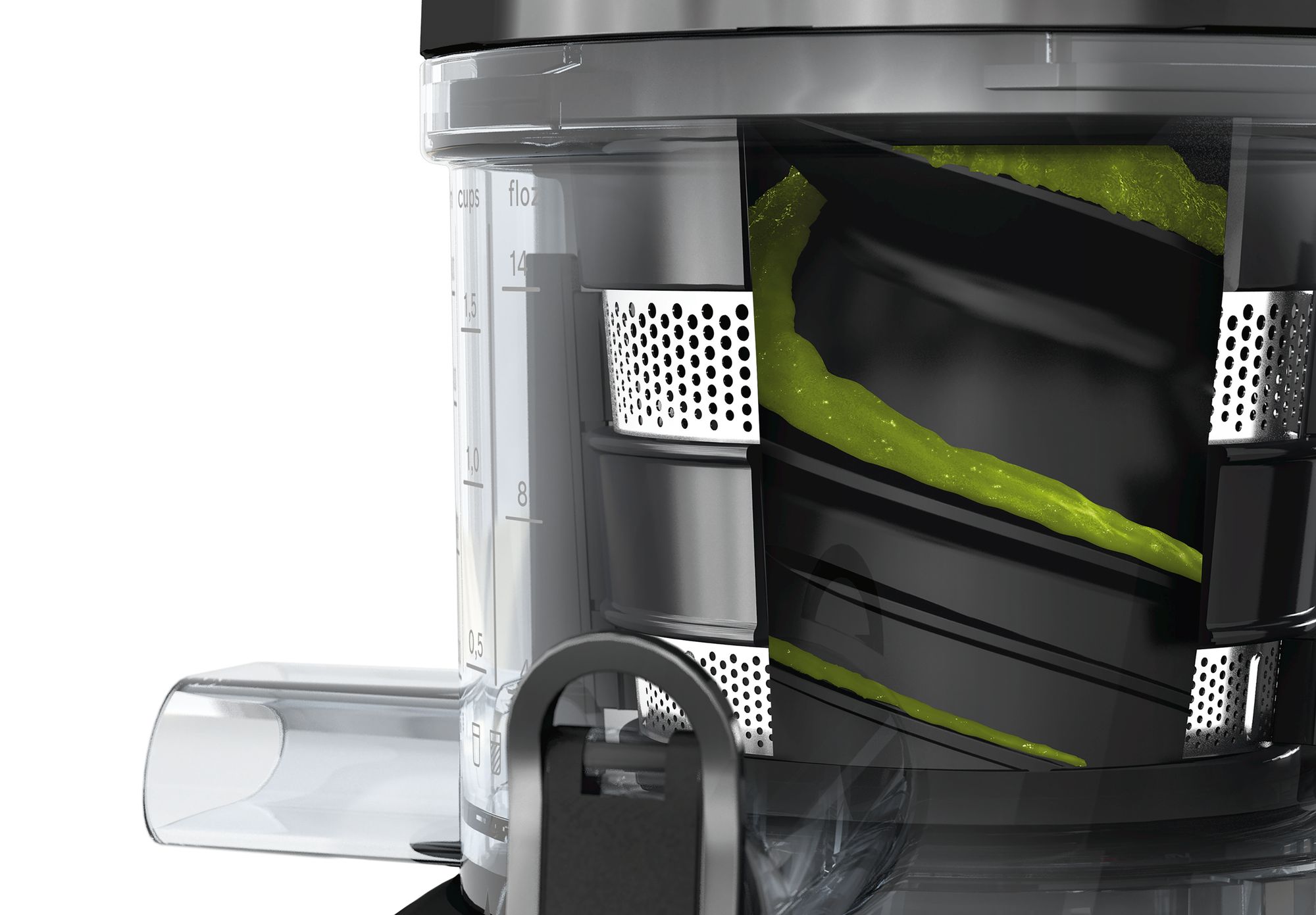 Соковыжималка шнековая Bosch MESM500W photo 6