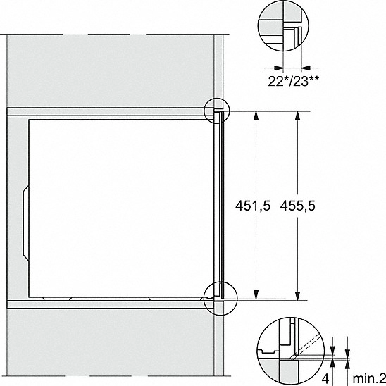 Vitrina de vinuri incorporabil Miele KWT 7112 iG GRGR / 18 sticle / 45.5 cm / A++ / Gri photo 2
