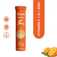 Витамин Vitago Vitamin C Complex 1000Mg, Vitamin D, Zinc / 20 Шипучих Таблеток thumbnav 1