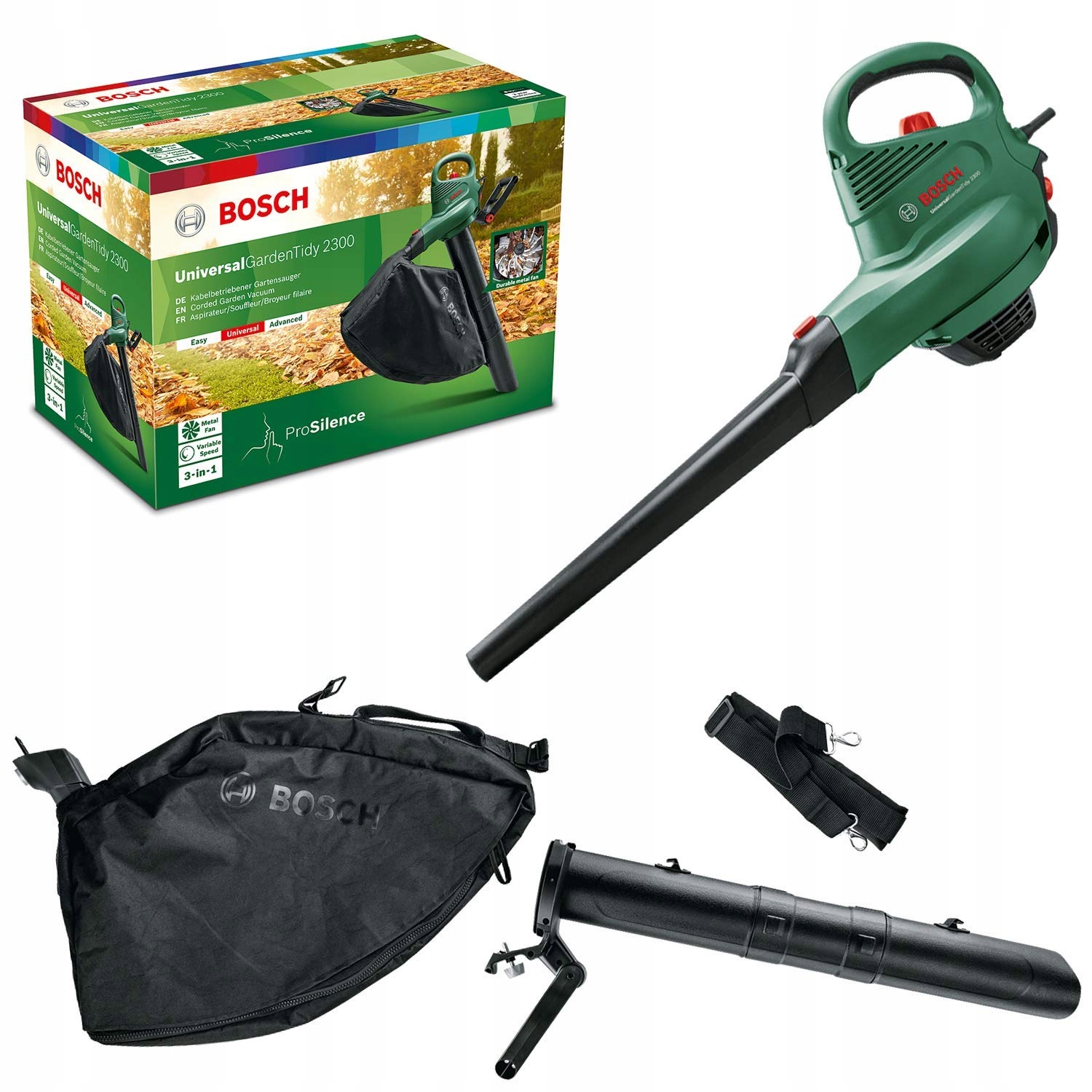 Aspirator-suflanta gradina Bosch UniversalGardenTidy 2300, 06008B1002 photo 2