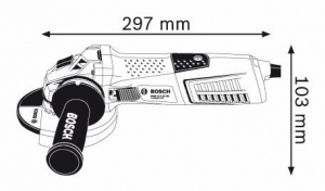 Polizor unghiular Bosch GWS 12-125 CIE, 0601794002 thumbnav 2