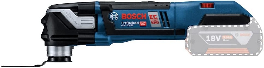 Многофункциональный инструмент Bosch GOP 18V-28 Solo, 06018B6002 photo 2
