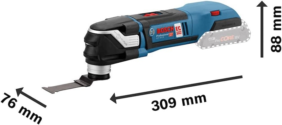 Многофункциональный инструмент Bosch GOP 18V-28 Solo, 06018B6002 photo 3