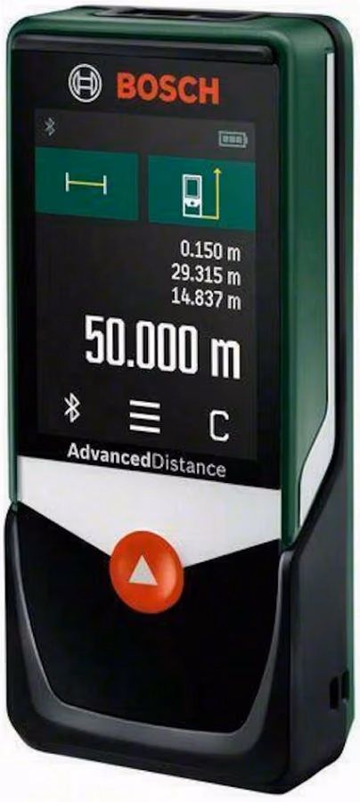 Telemetru cu laser Bosch AdvancedDistance 50C, 0603672202 