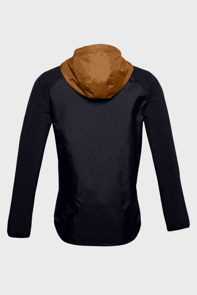 Куртка мужская Under Armour STRETCH-WOVEN HOODED JACKET M Черный photo 2