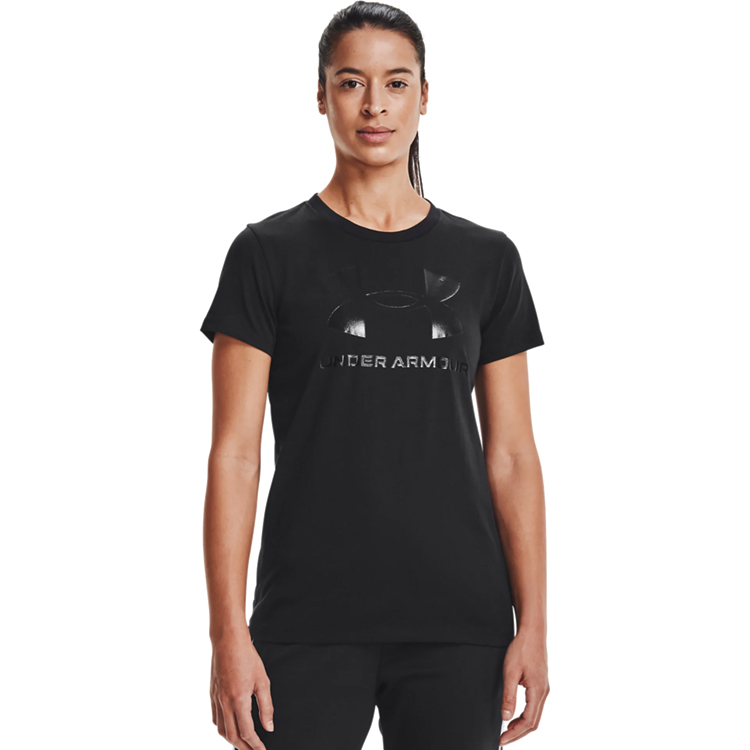 Футболка Under Armour LIVE SPORTSTYLE GRAPHIC SSC / Женский / LG / Черный photo 2