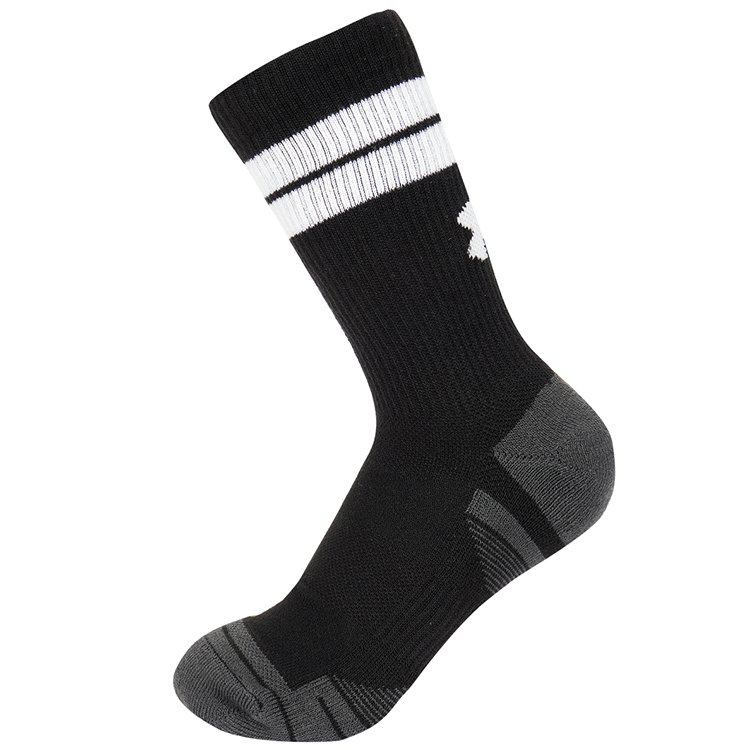 Носки Унисекс Under Armour UA Perf Tech Nov 3pk Crew L Черный photo 3