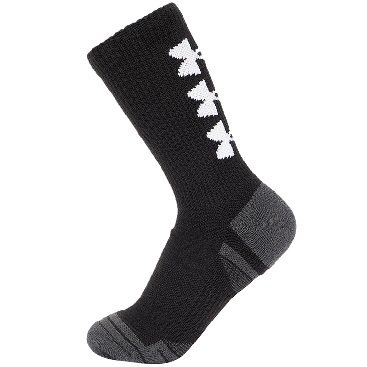 Носки Унисекс Under Armour UA Perf Tech Nov 3pk Crew L Черный photo 4