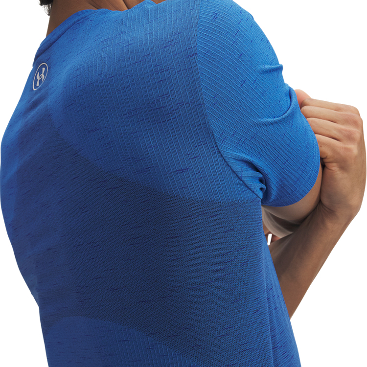 Футболка мужская Under Armour Vanish Seamless SS L Синий photo 2