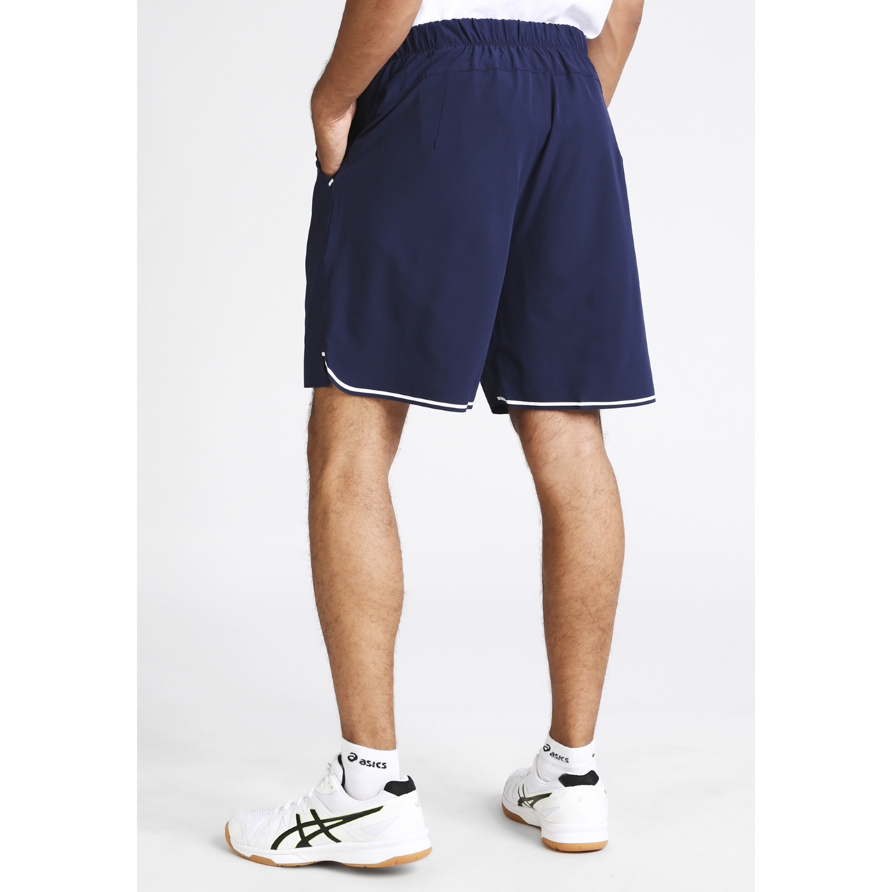 Sorti de bărbați Asics SHORT PEACOAT S Albastru photo 7