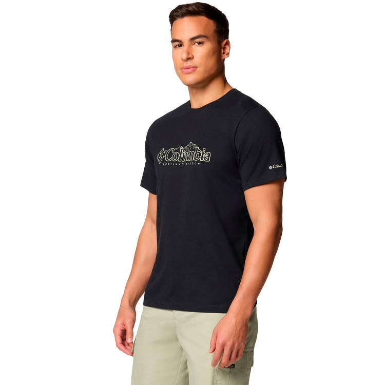 Tricou bărbătesc Columbia Csc Seasonal Logo Tee S Negru photo 4