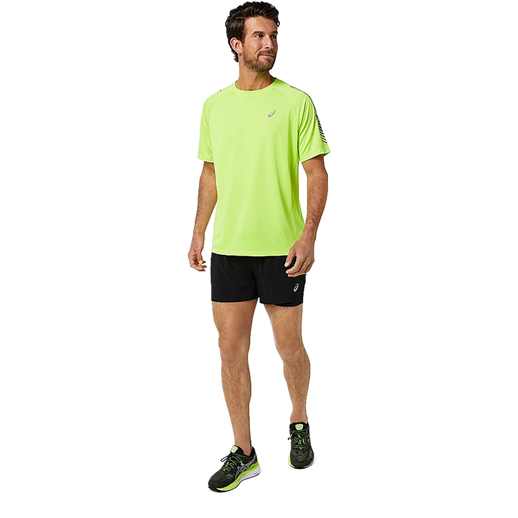 Tricou bărbătesc Asics ICON SS TOP 2XL Galben photo 3
