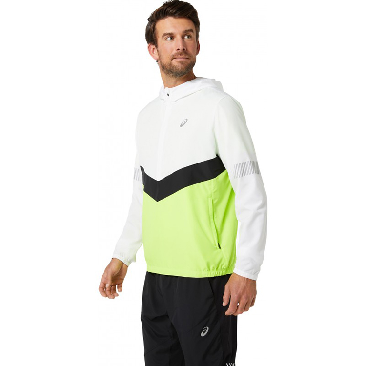 Мужская Ветровка Asics LITE-SHOW JACKET L Белый photo 1