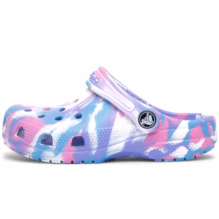 Шлепанцы Crocs Marbled Clog K 