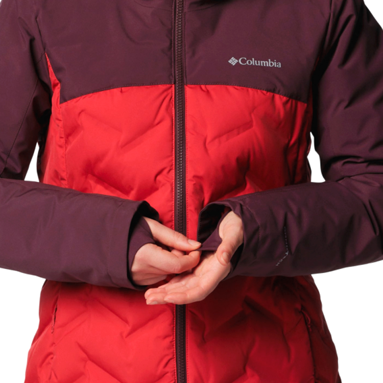 Куртка Columbia Grand Trek III Down Jacket S Бордовый/Красный Женский photo 2