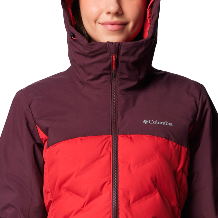 Куртка Columbia Grand Trek III Down Jacket S Бордовый/Красный Женский photo 4