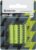 Батарейка Defender R03-4B AAA