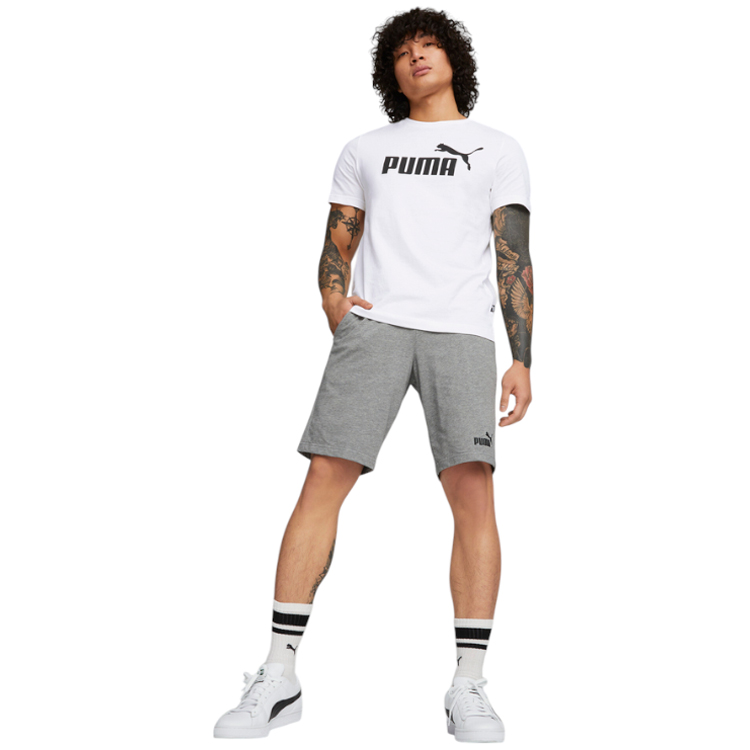 Футболка мужская Puma ESS Logo Tee XS Белый photo 2