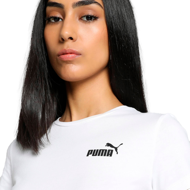Футболка Puma ESS Small Logo Tee S Белый Женский photo 5