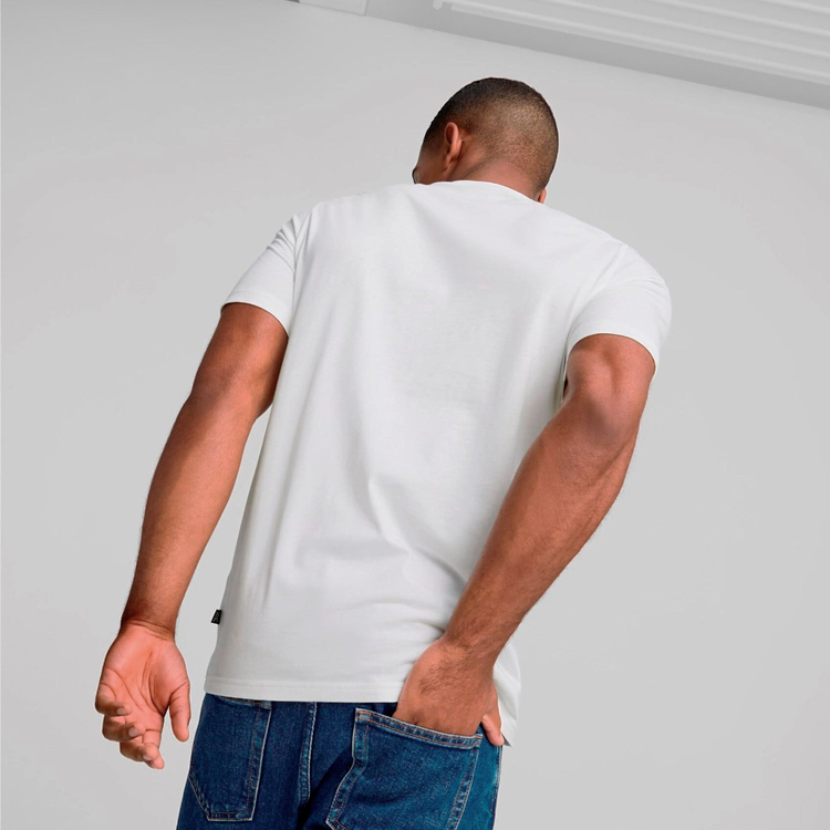 Футболка мужская Puma GRAPHICS Wording Tee M Белый photo 4