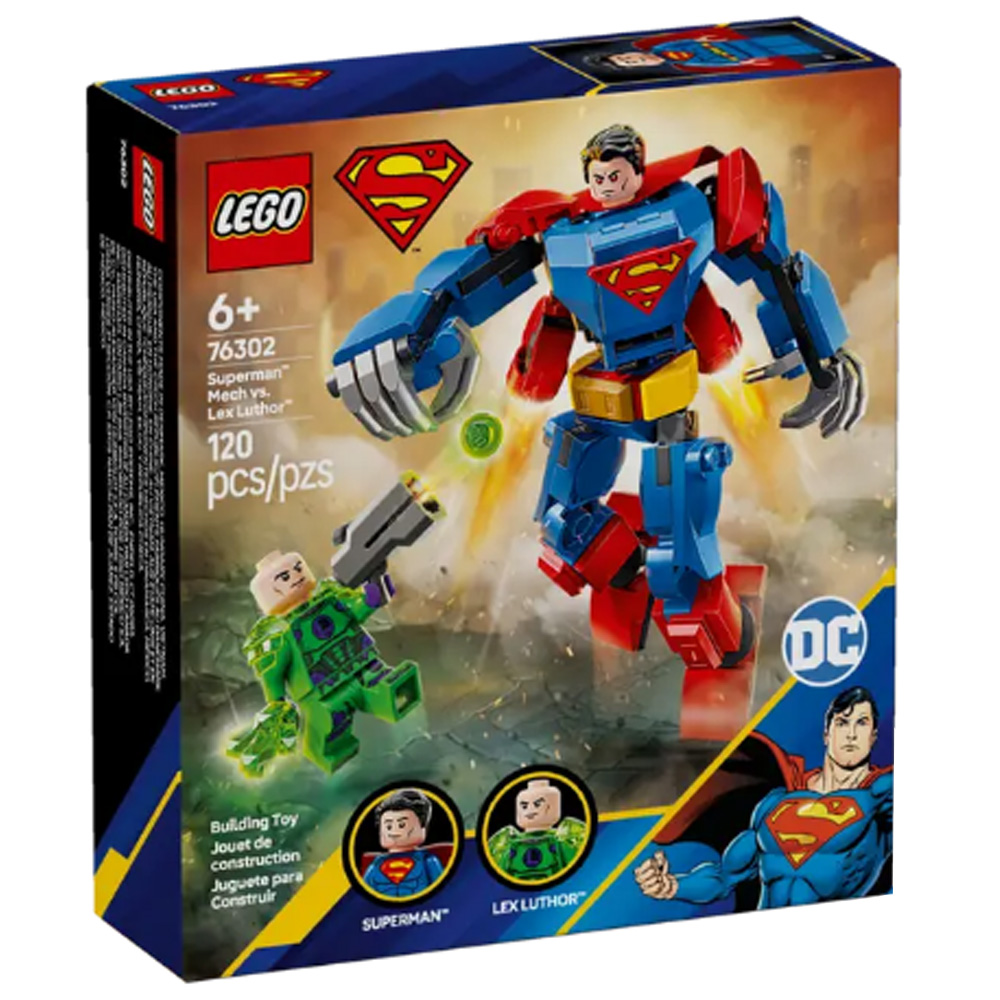 Constructor Lego Batman Superman™ Mech vs. Lex Luthor™ 76302 de la 6+ ani photo 1 Constructor Lego Batman Superman™ Mech vs. Lex Luthor™ 76302 de la 6+ ani photo 1