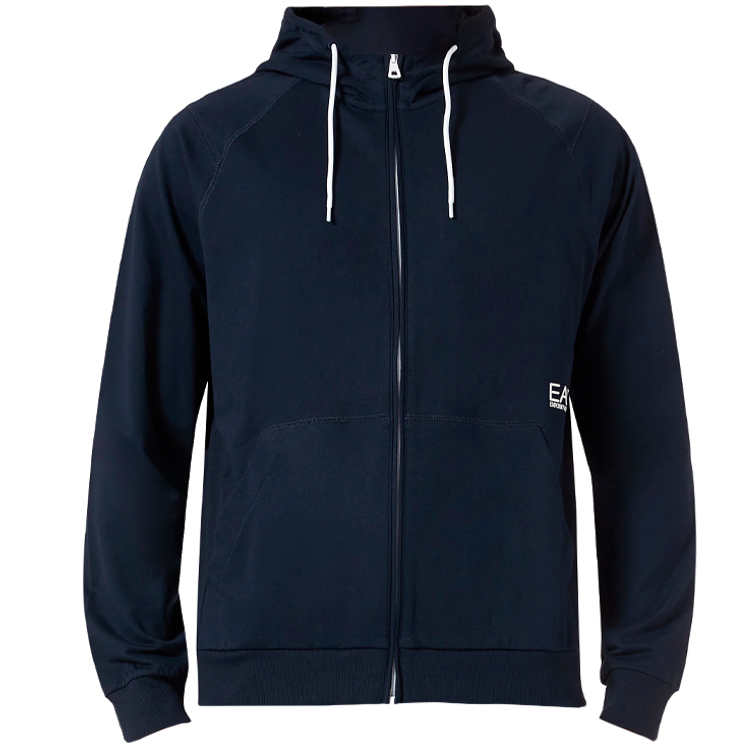 Hanorac pt bărbați EA7 EMPORIO ARMANI TRAIN CORE ID M HOODIE FZ LIGH S Albastru photo 3