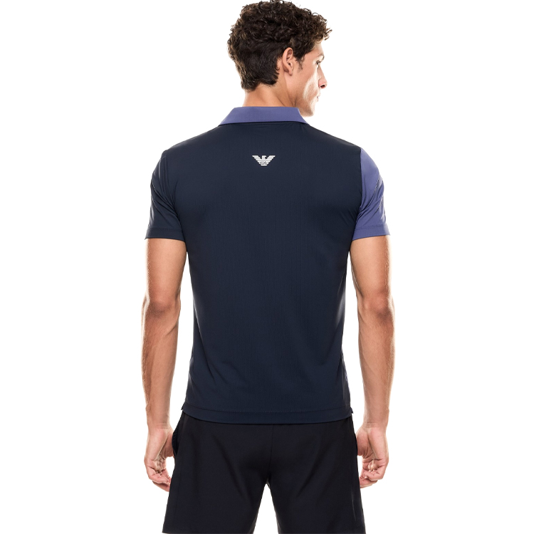 Мужские Поло EA7 EMPORIO ARMANI TENNIS PRO M POLO PA ST COLORB XS Синий photo 2