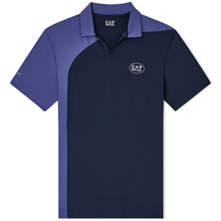 Мужские Поло EA7 EMPORIO ARMANI TENNIS PRO M POLO PA ST COLORB XS Синий photo 5