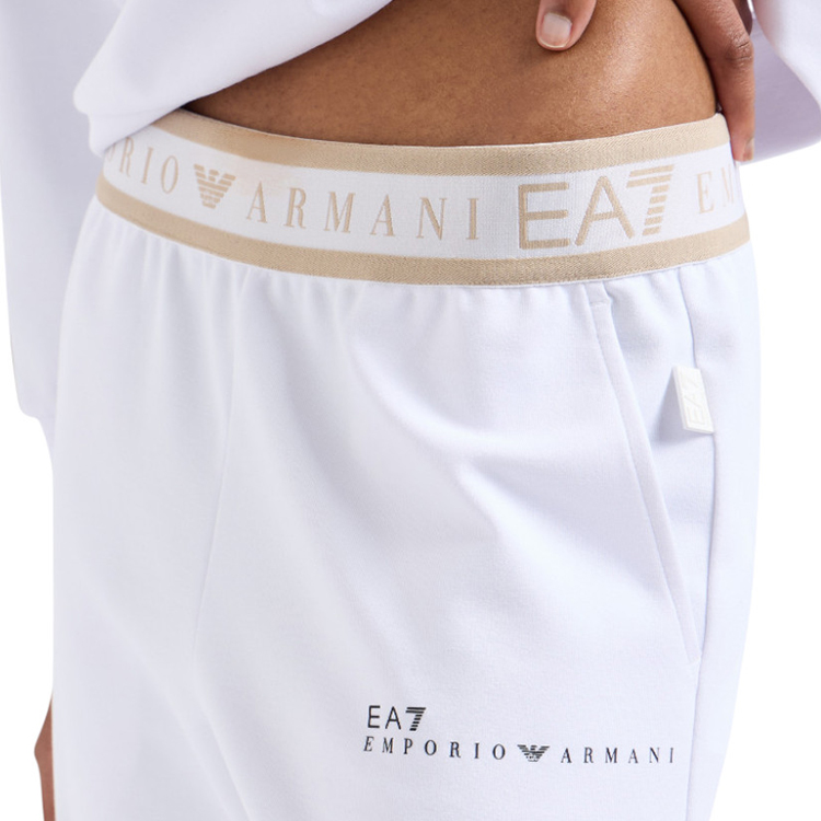Costum Sportiv EA7 EMPORIO ARMANI NATURAL VENTUS7 W T-SUIT T-TOP XS Alb Femei photo 3