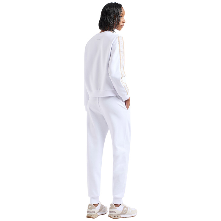 Costum Sportiv EA7 EMPORIO ARMANI NATURAL VENTUS7 W T-SUIT T-TOP XS Alb Femei photo 5