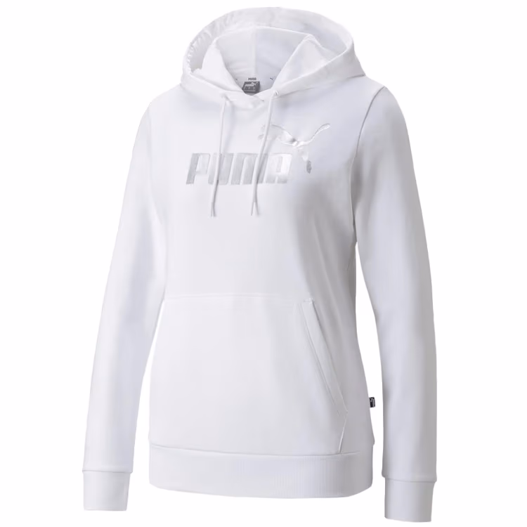 Толстовка Puma ESS+ Metallic Logo Hoodie TR
