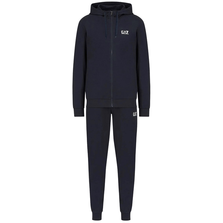Костюм мужской EA7 EMPORIO ARMANI TRAIN CORE ID M T-SUIT HOODIE XXL Синий photo 1