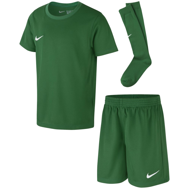 Set tricou + sorti Nike Park Little Kids Set / Barbati / L / Verde photo 4